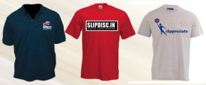 Corporate Promotional T-Shirts with Company Logo in Mumbai